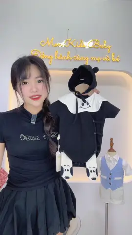 Set 4 món cho bé yêu - Hàng loại 1 diện lên nó thích nha các mom #monkids #outfitchobe #tiktok #quanaosoSinh #tiktokviral 