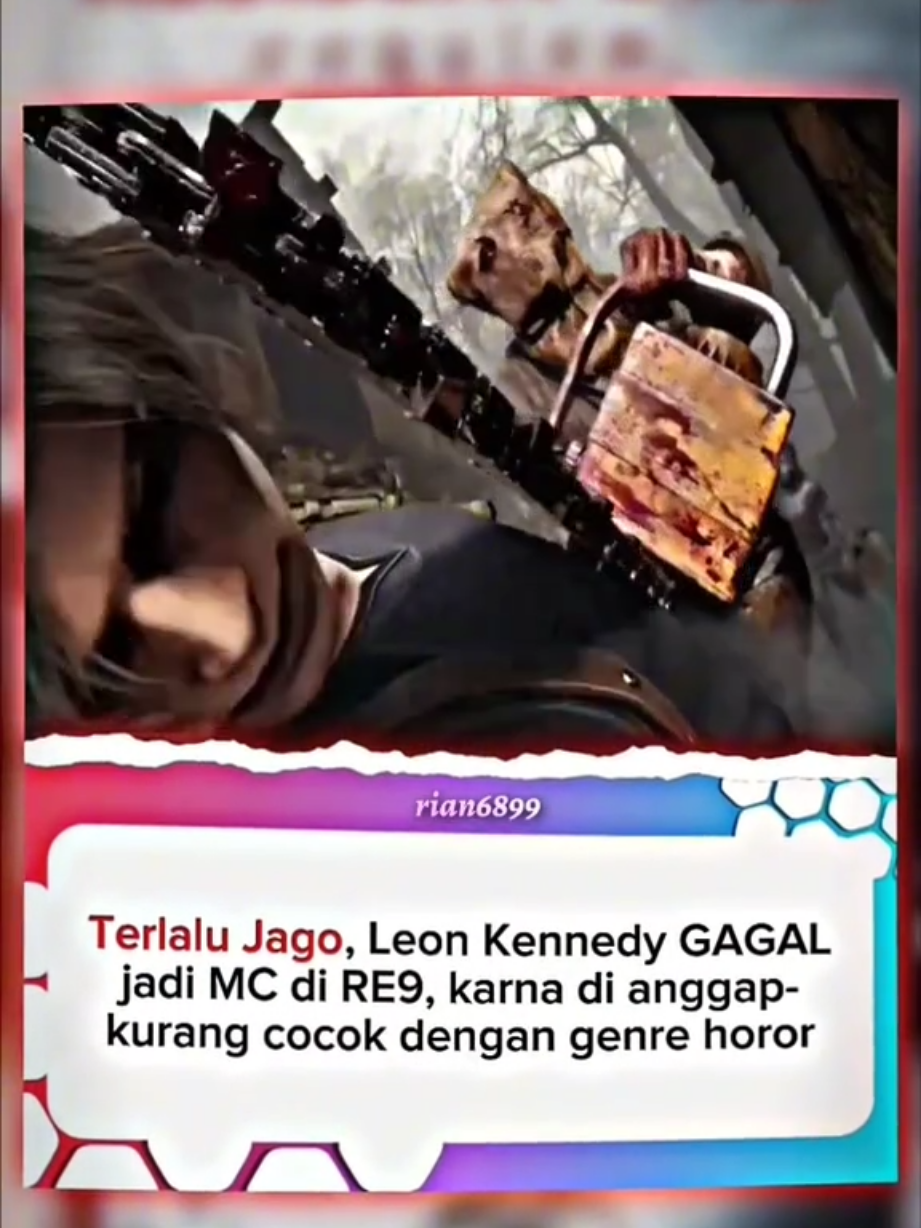 😂,kepkom sebut leon kennedy terlalu kuat bro dan tidak cocok buat game horor di re9 🥶 #leonkennedy #residentevil9 #residentevilrequiem #fyp #fyptiktok 