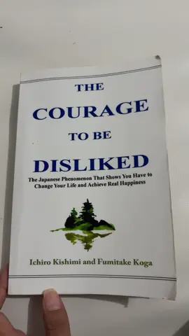 The courage to be disliked #thecouragetobedisliked #books 