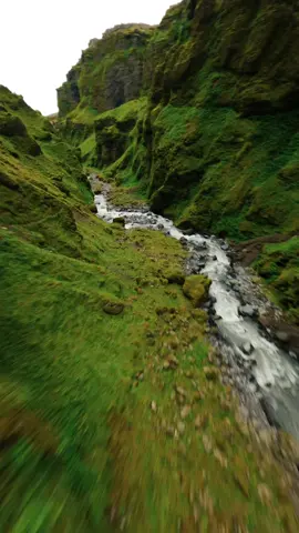 Exploring lost canyons in Iceland #fpvdrone #nature #iceland @GoPro 