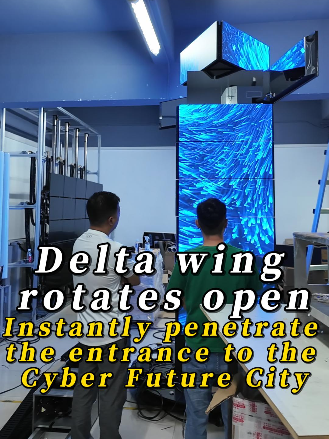 😲🔄 WOW! The screen MOVES → SUPER INTERESTING! 😍​ ⚙️🔄 MECHANICAL ROTATING SCREEN PLAYS WITH INFORMATION 🎮📊​ ​🌪️🌀 DYNAMIC ROTATION STIMULATES EXPLORATION URGE! 🔍🚀​ ​🚫✋ CAN’T STOP WATCHING! ❌⏹️​ ​🤖➕🎉 TECHNOLOGY × FUN = ✖️2️⃣ ATTRACTION! 💥💫 📪𝗠𝗮𝗶𝗹 zdht2024@gmail.com ☎ 𝗣𝗵𝗼𝗻𝗲 +86 18025350832 📱𝗪𝗵𝗮𝘁𝘀𝗔𝗽𝗽 +8618025350832 🌐𝗪𝗘𝗕𝗦𝗜𝗧𝗘 http://zdhtdms.com #kineticart #artist #architecturaldesign #eventdesign #eventprofs #eventplanner #eventdecor #technology #2025bride #futuretechnology #zdht #ces #show #exhibition #riyadh #lasvegas #led #ledscreen #leddisplay #leddisplayscreen #screen #ledwall #event #eventos #eventplanner #eventdesign #product #design #kineticscreens