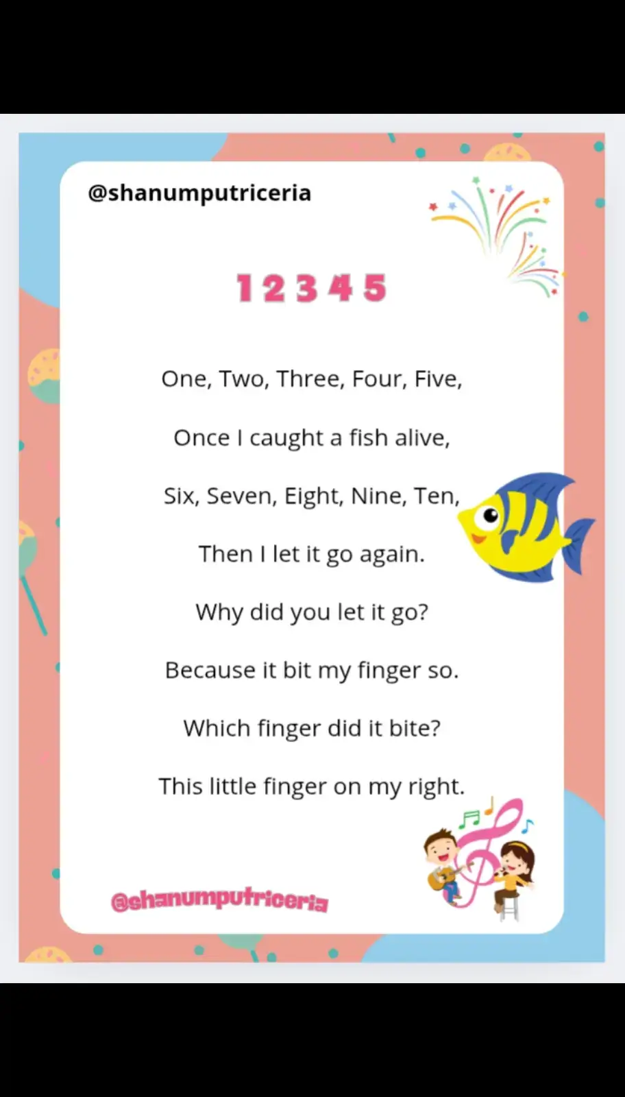 Lagu Pembelajaran bahasa inggris #shanum_putriceria #lagupembelajaran #educationsong #learnenglish #englishsong 