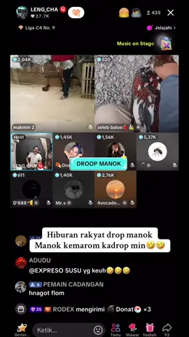 Manok eh idrop makmin🤣🤣             #makmin #lengchai #tiktoklive #foryoupage #fyp 