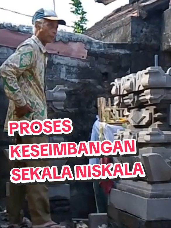 Untuk mencapai kedamaian diperlukan keseimbangan proses pembangunan sekala niskala. #kedamaian #keseimbangan #pembangunan #sekala #niskala 