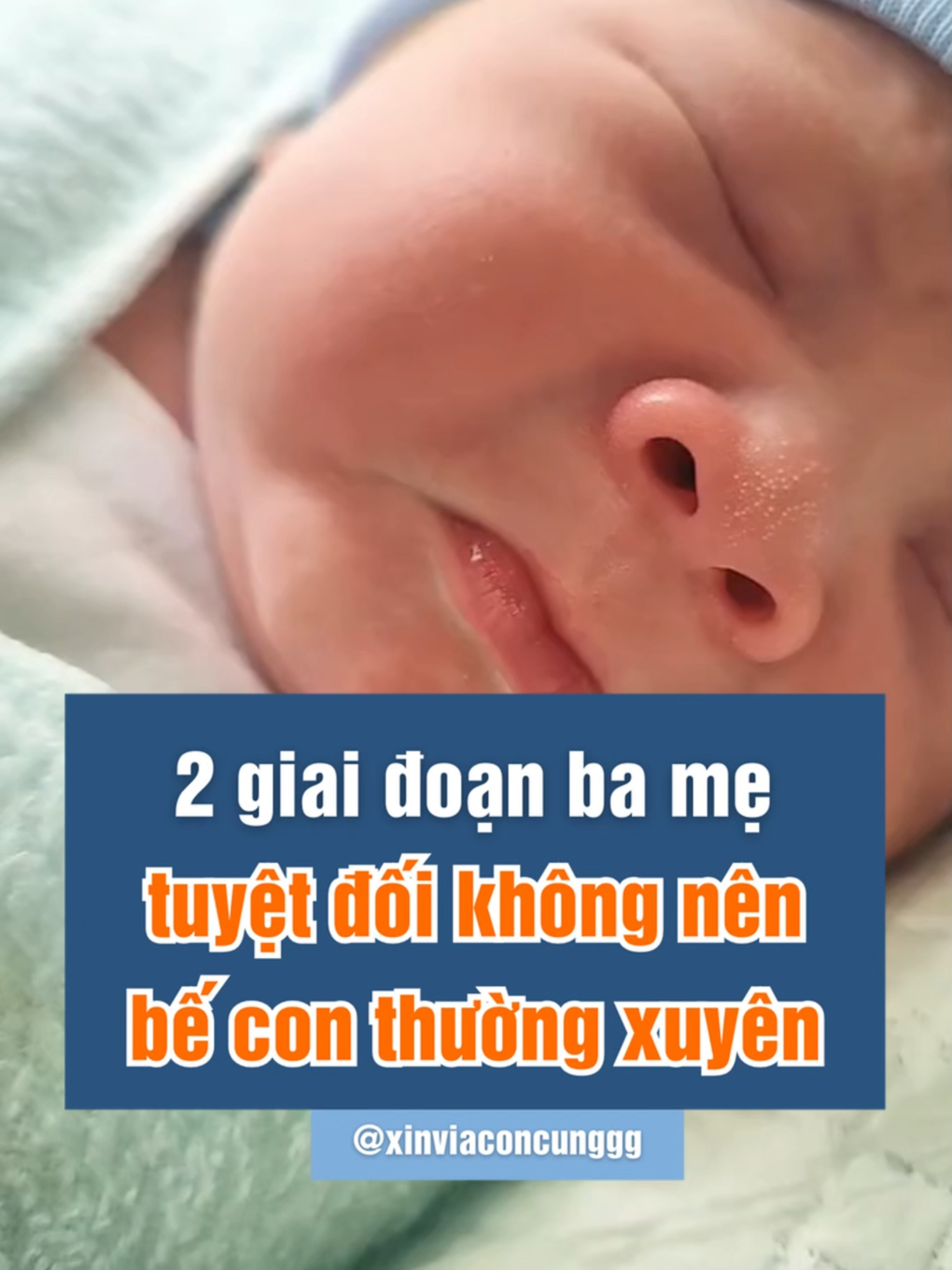 2 giai đoạn ba mẹ tuyệt đối không nên bế con thường xuyên #nuoiconeasy #nuoicondungcach #embedangyeu #kinhnghiemchamcon #2giaidoankhongnenbecon