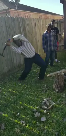 Perfect axe lumber chop 🪓 