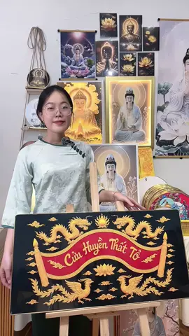Tranh Thờ Cửu Huyền Thất Tổ  #cuuhuyenthatto #tranhtho #anyen 