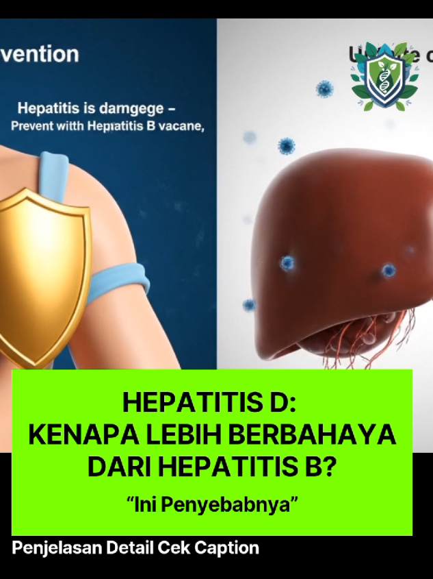 Tahukah kamu? 🤔 Hepatitis D tidak bisa muncul sendiri, tapi hanya menyerang orang yang sudah terinfeksi Hepatitis B. Virus ini “menumpang” pada HBV, sehingga mempercepat kerusakan hati dan meningkatkan risiko sirosis & kanker hati ⚠️ 👉 Gejala Hepatitis D bisa meliputi: > Lemas & cepat lelah > Mual & nyeri perut > Nyeri sendi > Urine gelap > Kulit & mata menguning (jaundice) Yang bikin ngeri, banyak orang baru sadar setelah kondisinya parah. Padahal, Hepatitis D bisa dicegah dengan vaksinasi Hepatitis B 💉 📌 Menurutmu, apakah masyarakat sudah cukup sadar soal pentingnya vaksin Hepatitis B untuk cegah infeksi ganda ini? Yuk diskusi di kolom komentar 👇 📲 Untuk konsultasi lebih lanjut seputar Hepatitis & kesehatan hati, chat via WhatsApp: 0895322575029 #fyp #infosehat #edukasikesehatan #kesehatan #imun 