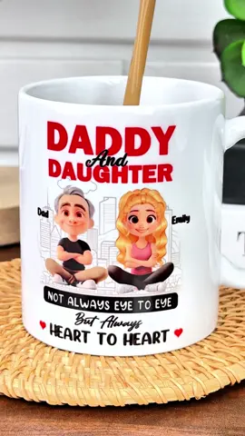 Every morning brew tastes sweeter when shared with my favorite girl. 🍵💕 #DadAndDaughter #MorningLove #CustomMug #recuF5SWtQeElN