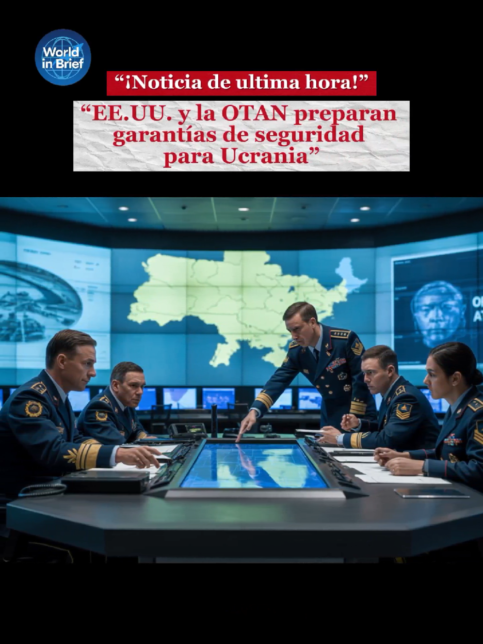 EE.UU y la OTAN preparan garantías de seguridad para Ucrania. #breakingnews #usnews #noticiasusa #eeuu2025 #estadosunidos🇺🇸 
