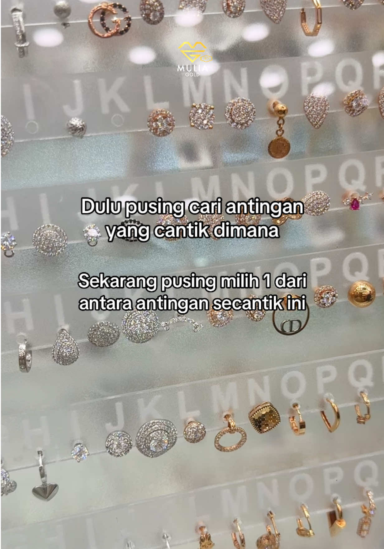 Mana bisaa pilih kalo cantik semuaa 🫠 #muliagoldpalembang #anting #antingemas 