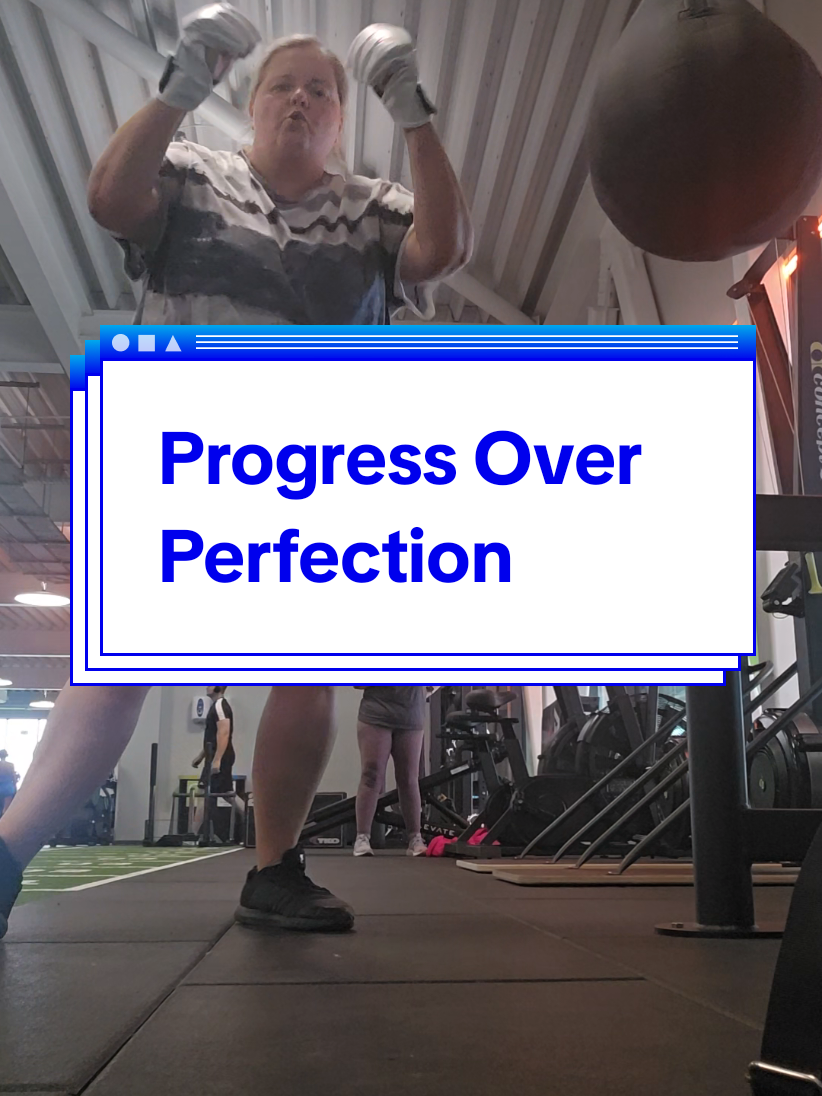 Progress Over Perfection is resonating with me a lot at the moment and I think more people need to remember this 💪🫶 #weightlossjourney #fitnessjourney #motivation #progressnotperfection #mj 