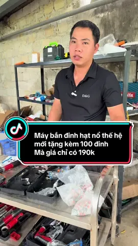 Máy bắn đinh hạt nổ thế hệ mới #maybandinh #maybandinhbetong #maybandinhhatno 