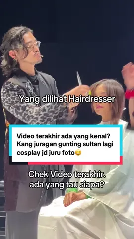 Salfok dengan video terakhir... kang jual gunting sultan lagi cosplay jd juru kamera😆😆... 🤩🤩... ilmu padi🫶🏻 #ratelsalon #salonkhususwanita #salonterdekat #salonviral #haircuttutorial