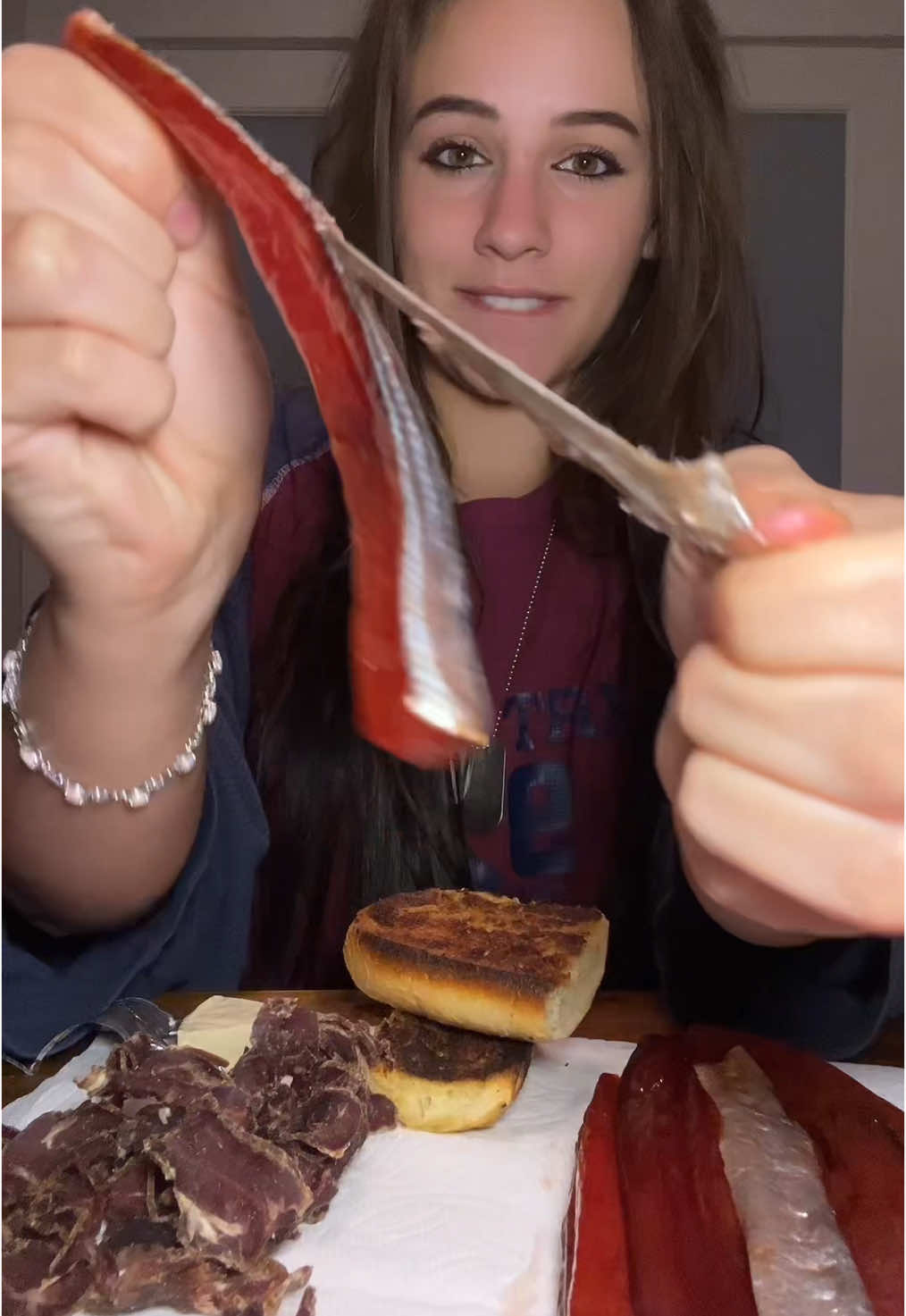 This took an hour to make ☹️ if it does well I’ll do a long one  #fyp #foryoupage #salmon #smokedsalmon #creed #creededit #fish #fishtok #mukbang #mukbangeatingshow #food #Foodie #foodtiktok #asmr #alaska 