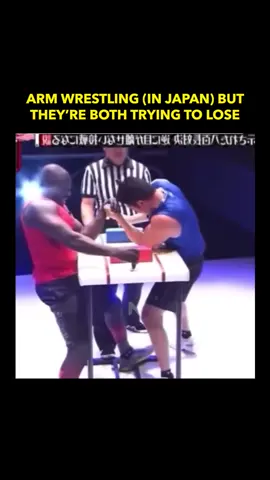 I wonder what muscles you need when fighting to lose at arm wrestling. 🤳 Click our link in bio to sign up for our daily newsletter 📰 Follow us for the latest Asian news @NextShark #nextshark #japan #japangames #games #armwrestling #losing #win #lose #wrestling #japanese #fyp #foryou #explore #viral