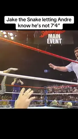 Andre the Giant vs Jake the Snake #andrethegiant #viral #trending #tiktok #fyp 