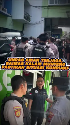 Hari ini Raimas Kalam Munyeng mengawal unjuk rasa sejak awal hingga selesai dengan tegas, sigap, dan tetap humanis. Aspirasi tersampaikan dengan tertib, situasi kondusif, serta aktivitas masyarakat tetap aman. Alhamdulillah, kegiatan berakhir lancar tanpa insiden berarti, dan Kota Gresik tetap tenang. @POLRESGRESIK @Humas Polda Jatim @Divisi Humas Polri Official @infogresik @Satsamapta Polres Gresik 