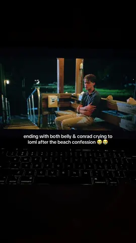 JENNY DID IT. SHE TWISTED THE KNIFE. WE GOT BELLY AND CONRAD CRYING TO LOML AFTER THE BEACH CONFESSION 😭😭 #thesummeriturnedpretty #tsitp #teamconrad #taylorswift the summer i turned pretty tsitp season 3 episode 7 reaction team conrad belly bonrad book taylor swift 