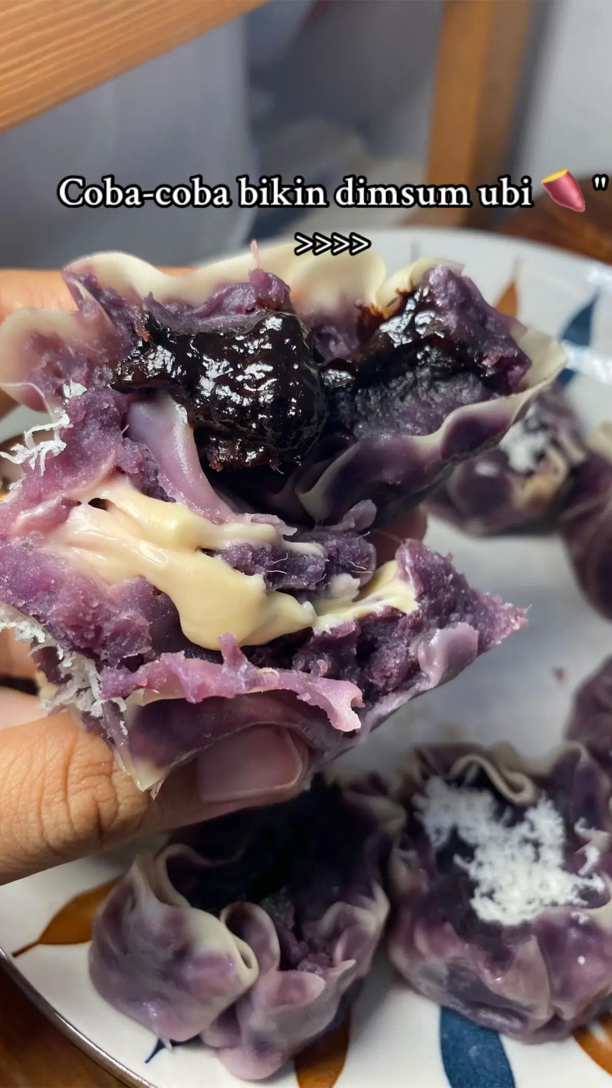 Rekomendasi makanan olahan ubi yg bikin kenyang #fyp #ubiungu #dimsumubiungu #dimsum 