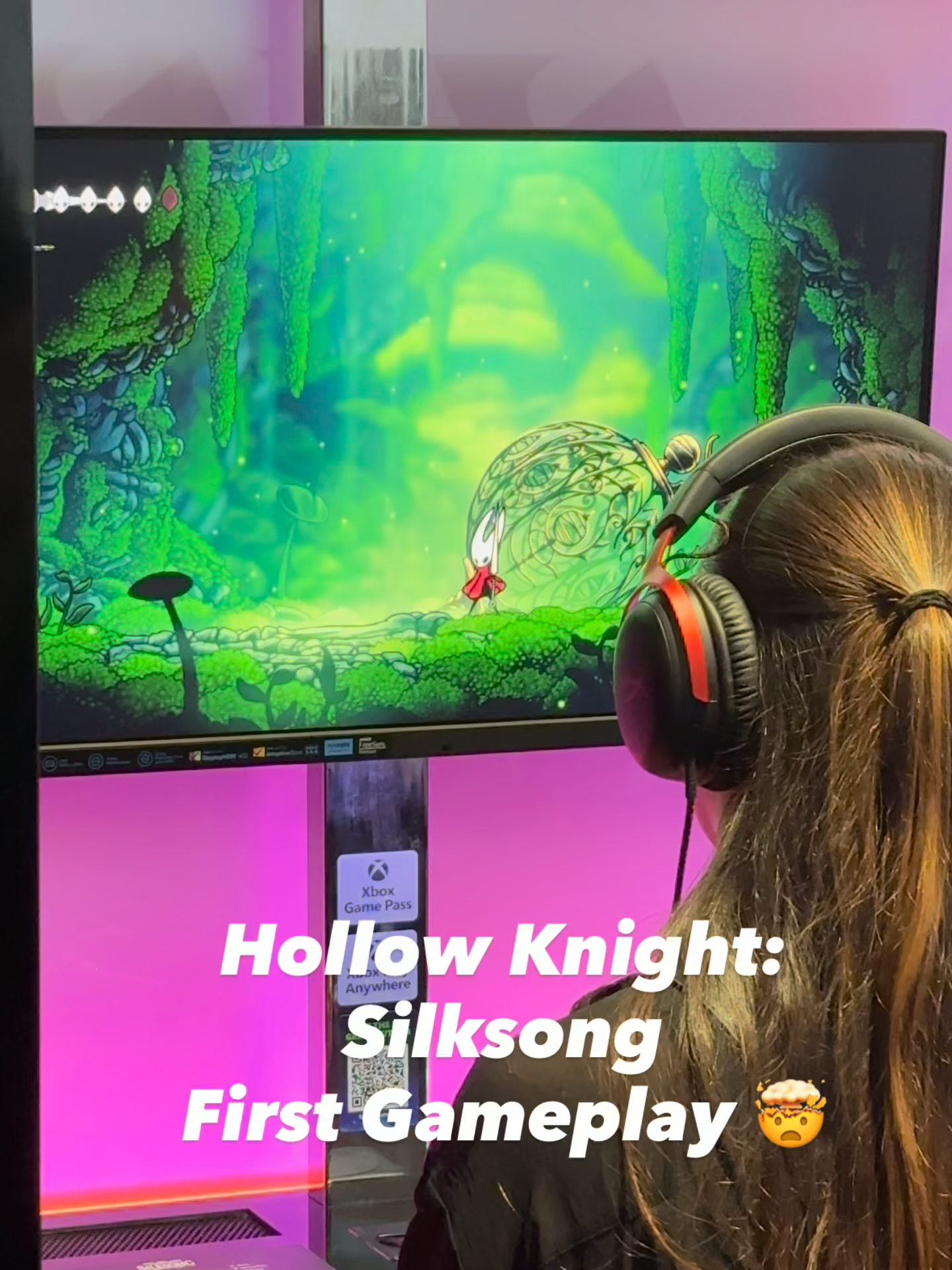 Hollow Knight: Silksong First Gameplay at Gamescom 2025 #hollowknight #silksong #gamescom