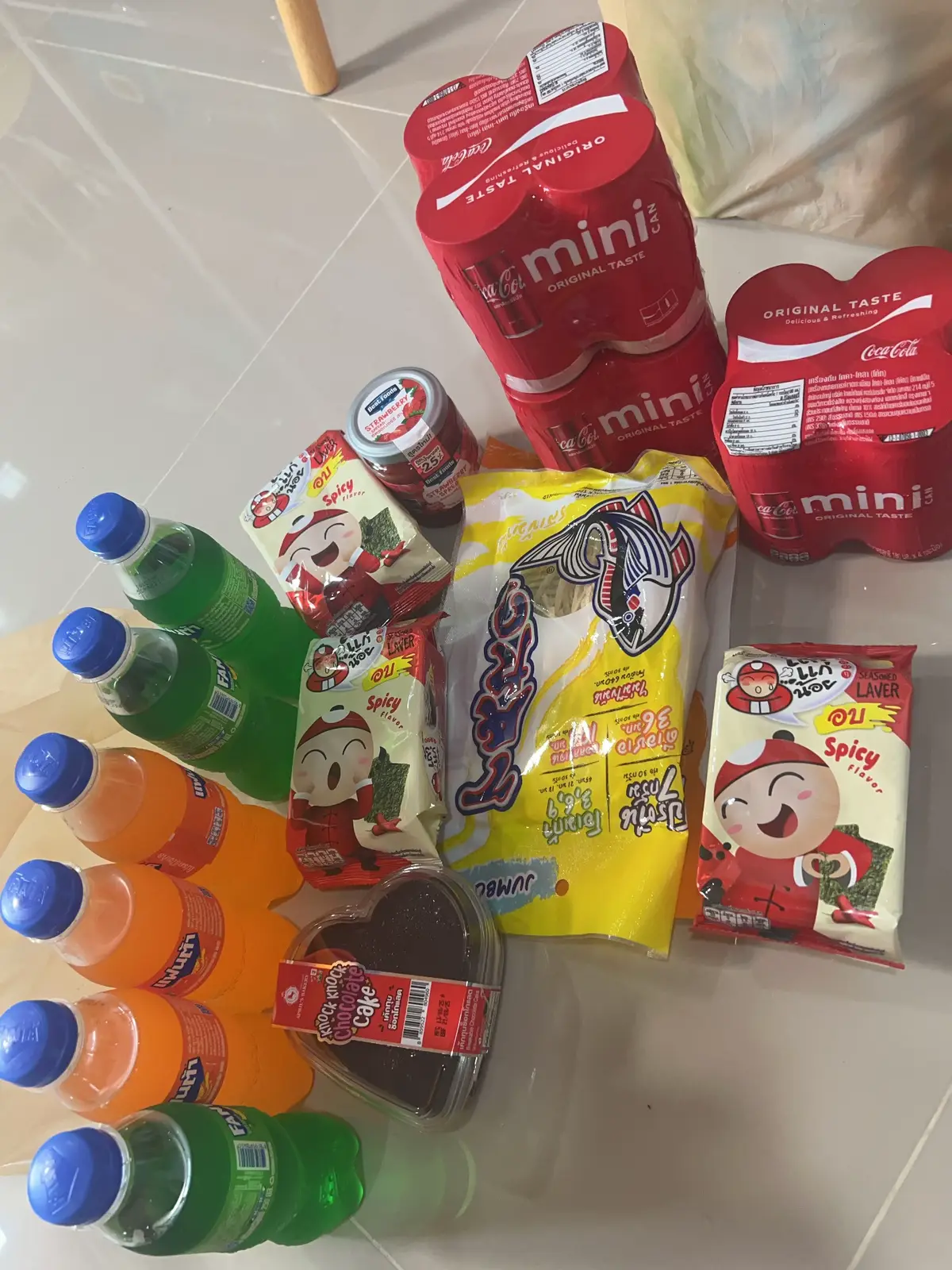 #ขนม #น้ําอัดลม 