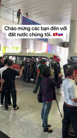 🇻🇳🇷🇺 Quân đội Nga đã có mặt tại Việt Nam! #rusia🇷🇺 #noibaiairport #vietnam #viral 