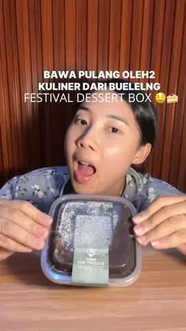 Bawa oleh oleh Desaert box creamy di Buelelng festival , worth it guys cumak 15 K  #dessertbox #kulinerviral #singarajabali #kulinertiktok 
