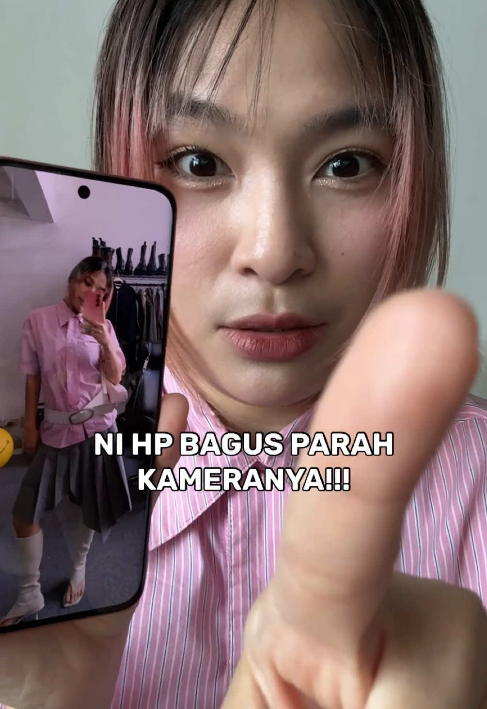 twinning with @JKT48 ✨😝 BUAT HP HARGA 2juta-an gue beneran AMAZED sama camera quality-nya!!!❤️‍🔥🤯 baru banget LAUNCH HARI INI 20 Agustus 2025! check and follow @Infinix Indonesia for more info~ #BeautifulBeast #TipisTapiSadis #InfinixHOT60ProPlus #InfinixHot60Series