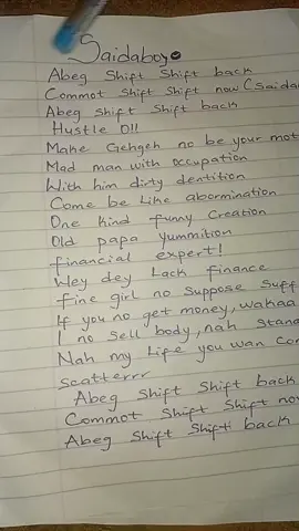 Saidaboj new song lyrics for gehgeh #fyp #viralsound #lyric #saidaboj #gehgeh @Approvedsaidaboj @GehGeh 