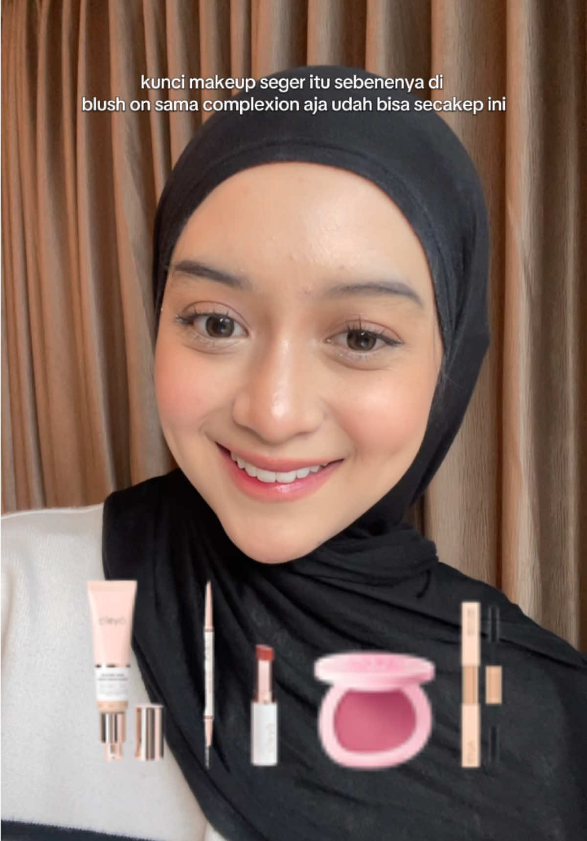 girlss please invest di blush & complexionn! trust meeee 🥹👌 #makeupseger #makeupfreshlook 