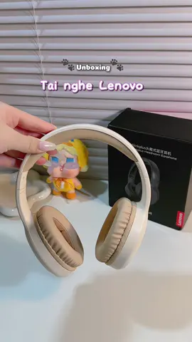 Tai nghe kh dây nhỏ gọn phù hợp mang theo du lịch để chơi game hay nghe nhạc nè🎧#fypシ゚viral #tainghebluetooth #lenovothinkplus #xuhuong #unboxing 