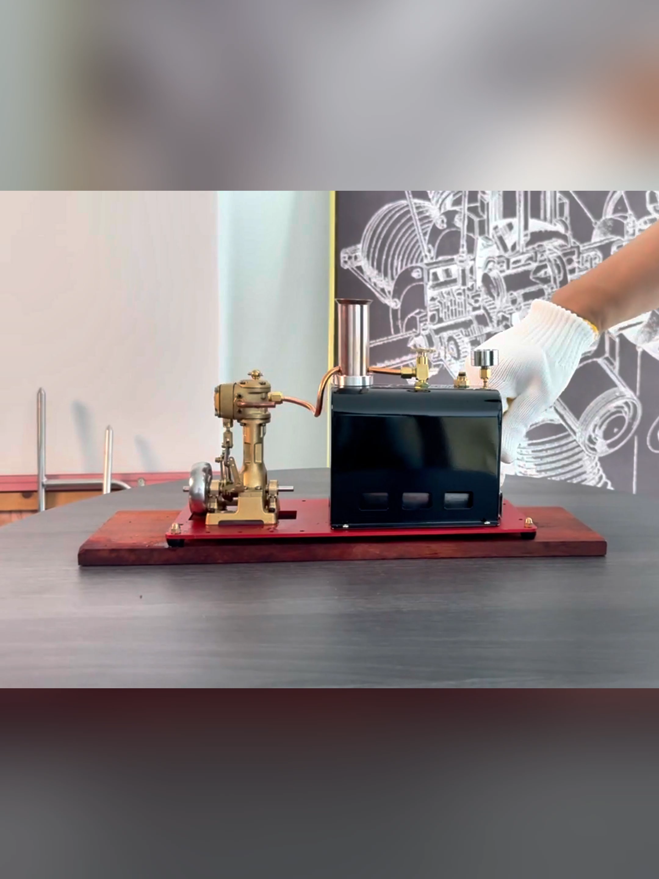 RW-BL1K Steam Engine and Boiler Start-up | Stirlingkit #stirlingkit #engine #steam #boiler #startups  Link： https://bit.ly/3UDgu30