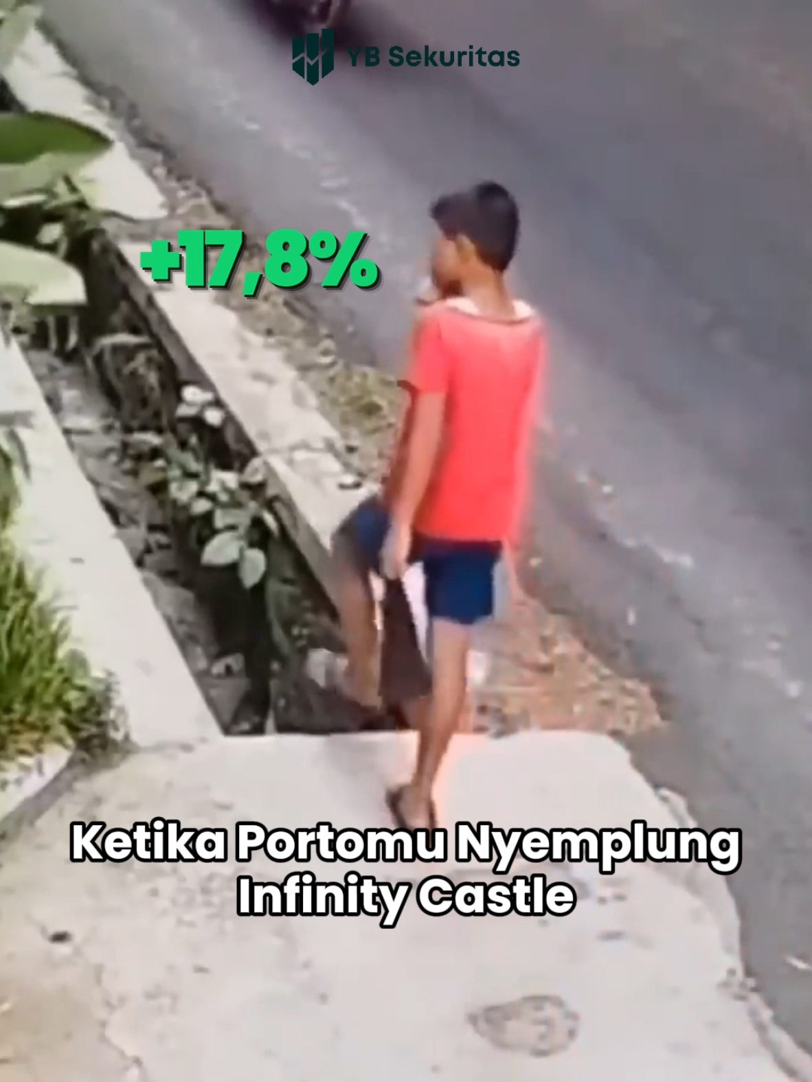 Waspada nyemplung kediaman muzan-chan 🕳🦘 #realtrader #yakinbertumbuh #ybsekuritas