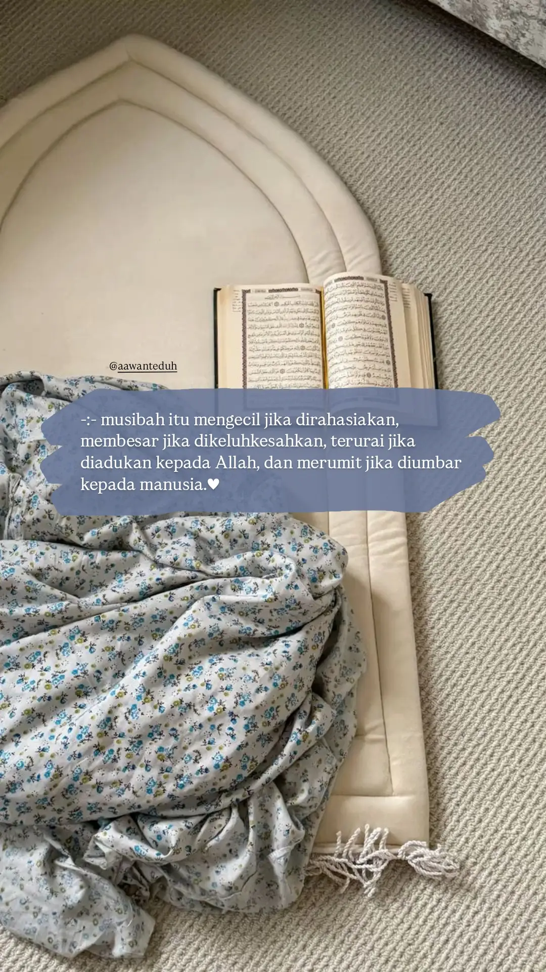 #aawanteduh #pahalajariyah #indahnyaberbagi #selfreminder #islamic_video 