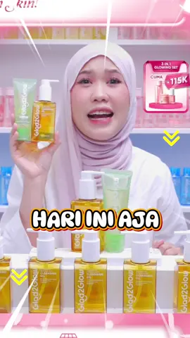 ❤️Jangan nyariin lagi yaa kalau abis🤫 Khusus HARI INI bundle Madagascar Centella Light Cleansing Oil & Acne Cleanser HEMAT pwoll~🙌🏻🎉  yuk kamu acne-skin saatnya wajah bersih dan no kusam, checkout di TikTok Live sekarang💚 #G2G #promoskincare #kulitbersih #cleansingoil #Acnecleanser 