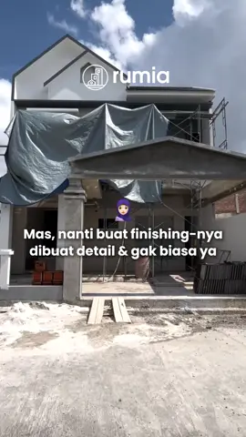 🧕🏻 : Mas, nanti buat finishing rumahnya dibikin detail & gak biasa ya?    👷 : Siapa Bu 🫡🫡    Rumah Sylla   Gaya Desain : American Farmhouse      ———   Teman-teman bingung gimana desain atau bangun rumah yg nyaman untuk keluarga? Sini mas min bantuin. #bangunbalikpapan #bangunrumahdarinol #rumahtumbuh #jasabangunrumah #bangunrumahbalikpapan 