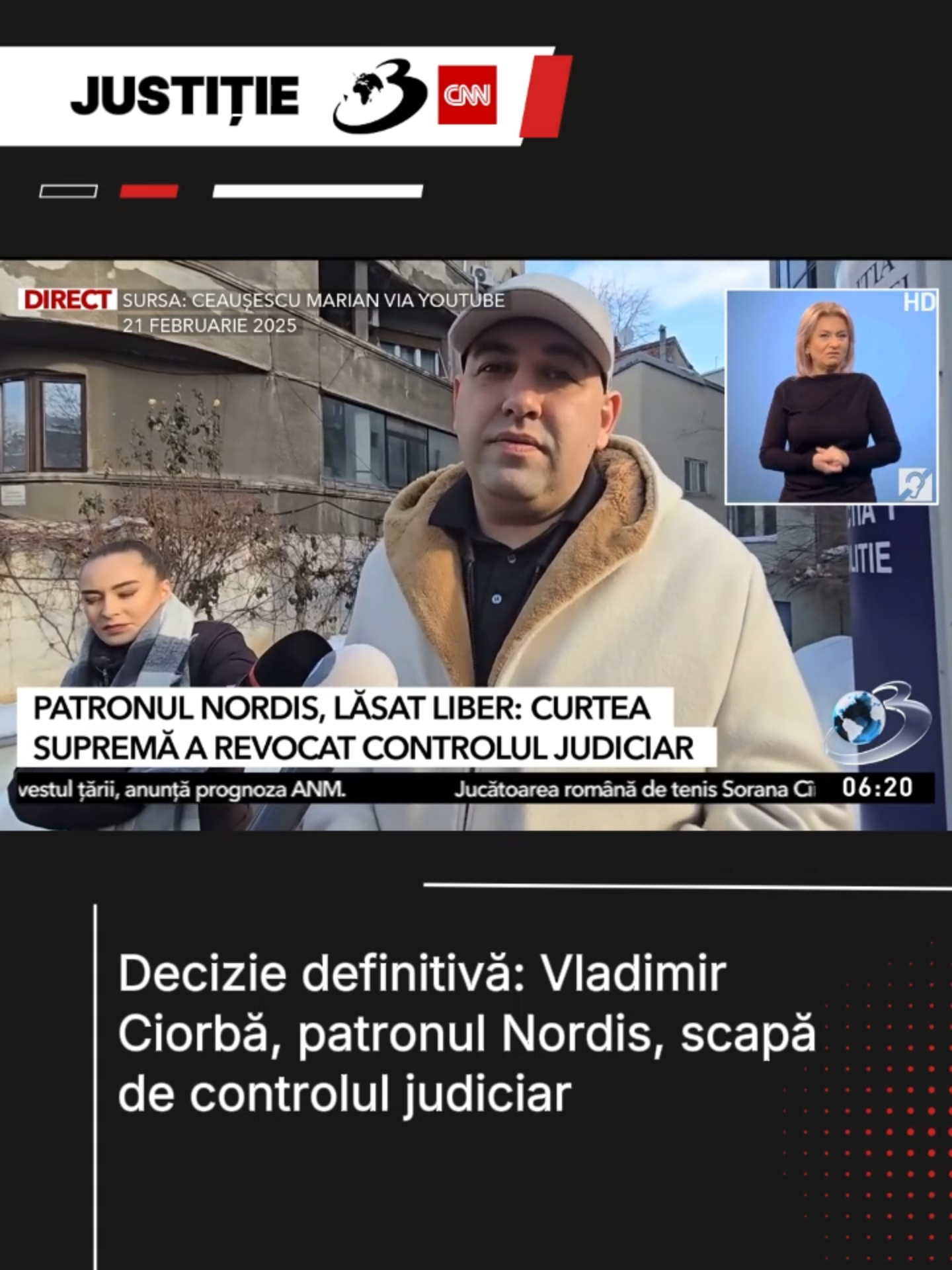 Vladimir Ciorbă și Laura Vicol, partenera sa, sunt acuzați că au delapidat zeci de milioane de euro din firmele din grupul Nordis și au cheltuit banii pe vacanțe, călătorii cu avioane private, achiziții de bunuri și mașini de lux. Sumele retrase proveneau de la clienții păgubiți de gruparea Nordis. #antena3cnn