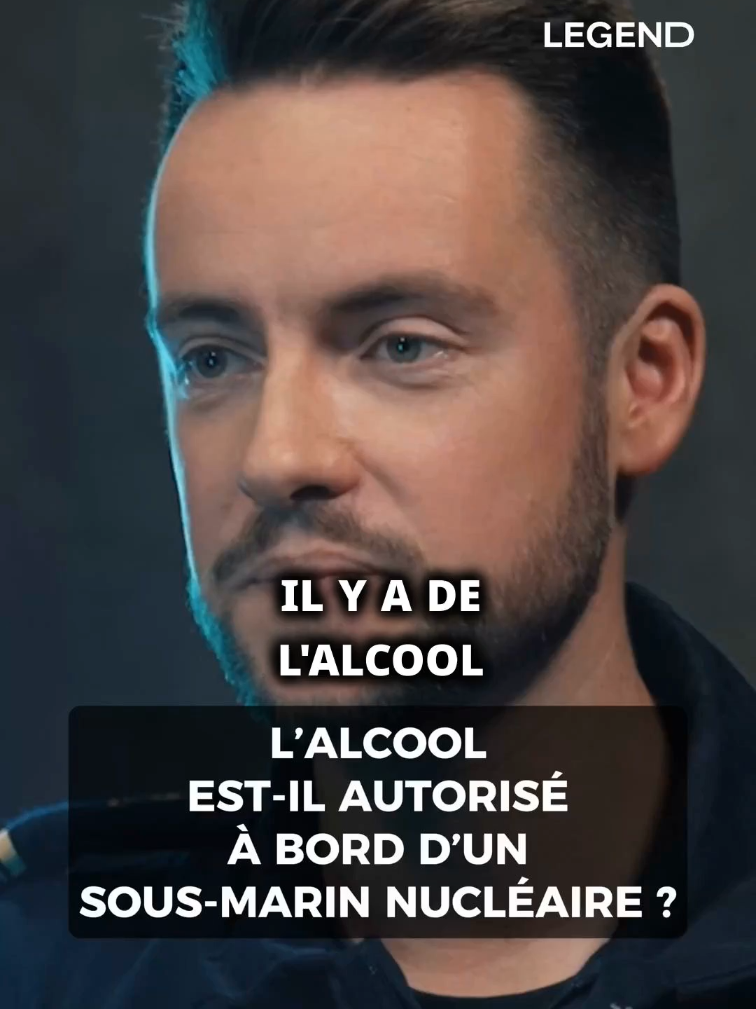 L'alcool est-il autorisé à bord d'un sous-marin nucléaire ? ⬆️ Disponible sur YouTube et en podcast sur toutes les plateformes 🎬 #legend #legendmedia #guillaumepley