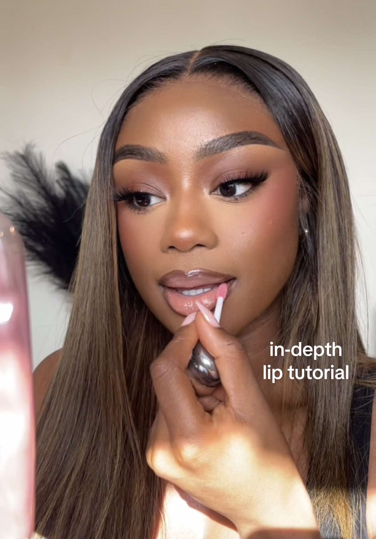 In-depth lip tutorial 👄 using @maccosmetics @Anastasia Beverly Hills @Armani beauty @KIKO Milano #lipcombo #makeup #londonmakeupartist #blackgirlmakeup 