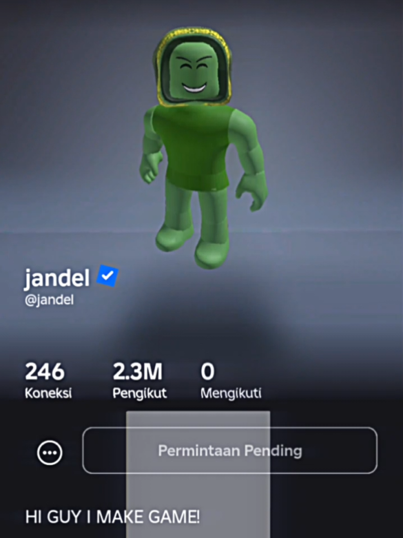 tim jandel disini#jandelroblox #sammyorjandel #jandel 