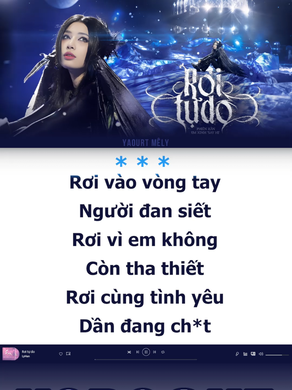Rơi tự do - Lyhan #roitudo #yaourtmely 