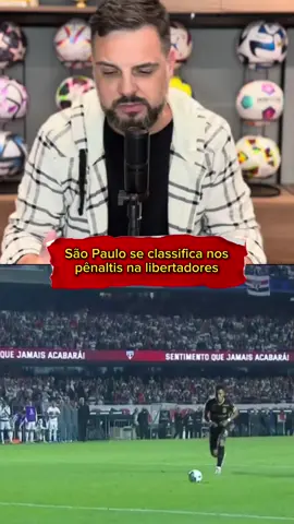 São Paulo se classifica nos pênaltis na libertadores  #saopaulo #libertadores #futebol #futebolnacional #viraltiktok 