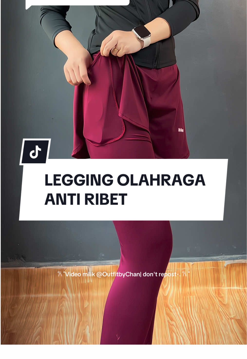 Membalas @Larisinkuyyyyyy Legging 2in1 dengan bahan super nyaman dipake olahraga udah ada sakunya jadi buat running km bsa simpn hp dikantong aja cuss amanin beb  #legging #leggingolahraga #legging2in1 #leggingsakusamping #celanaleggingwanita 