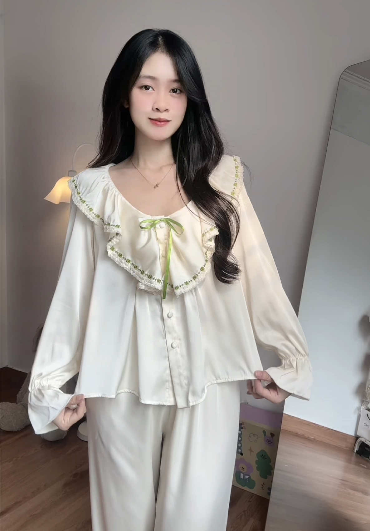 Set ngủ ưng nhất mà tui có🥰#xuhuongtiktok #xuhuong #outfitideas #outfit #donguxinh 