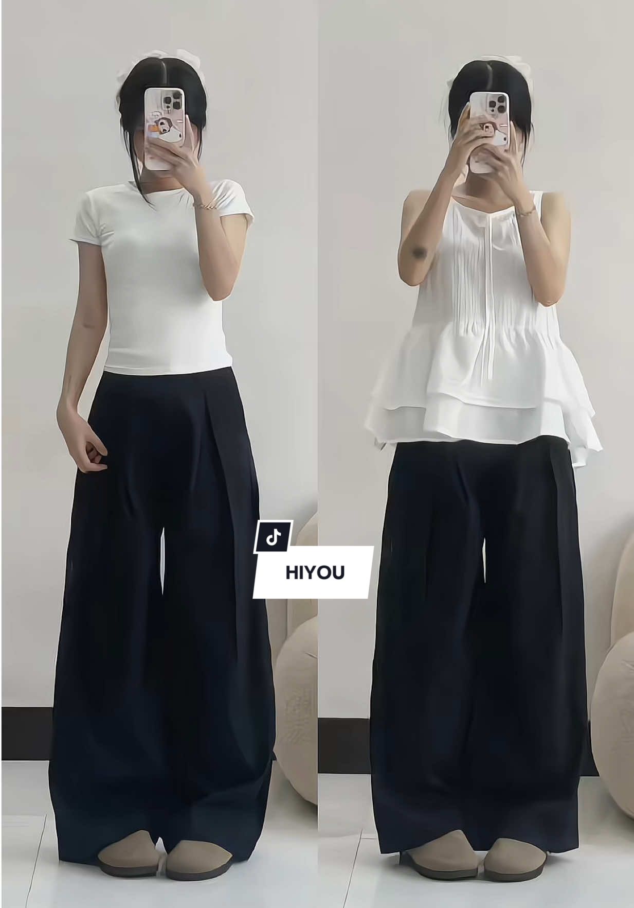 Quần kaki HIYOU #OOTD #review #fyp #xuhuong 