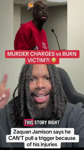 Burn Victim Fights Back Zaquan Jamison Says He Can’t Pull a Trigger #crime #truestory #viralnews #crazystory