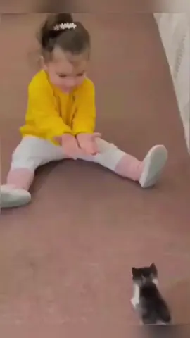When cats and babies are together 🥰 #lovely #Love #foryou #usa #catlover #cat #warm #catandbaby #catsoftiktok 