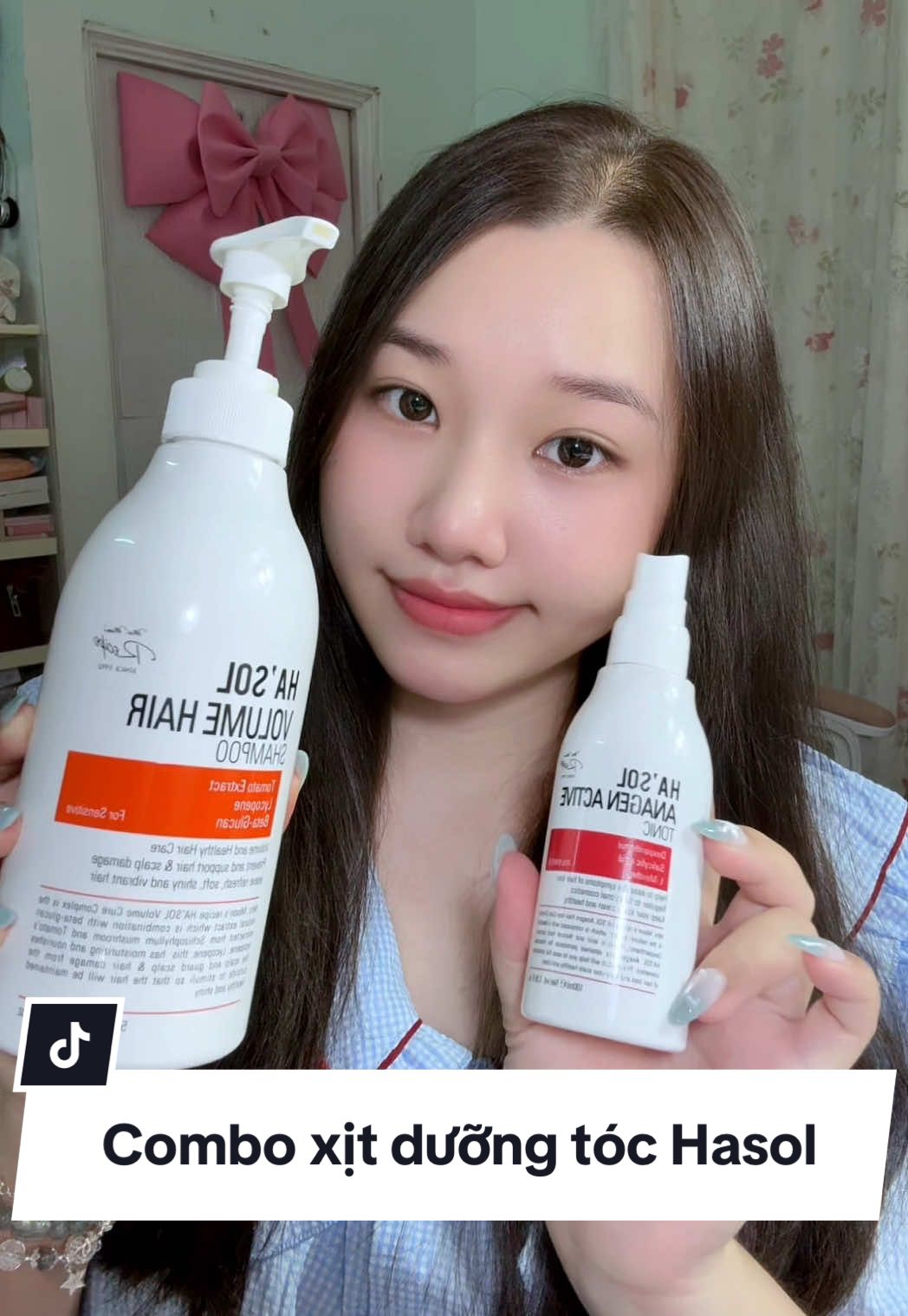 Bị fomo mua theo nhưng hiệu quả thật nha #hasol #xitduongtoc #daugoimoctoc #reviewcamoi #haircare 