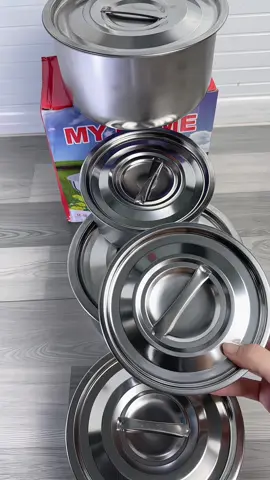 Combo 5 cái thố lạnh inox đẹp bền tiện lợi #TapHoaBaoAn #thoinox #thoinox5mon #dodungnhabep #xuhuong @Kho Tưởng Hằng  @Tạp Hoá  Bảo An 